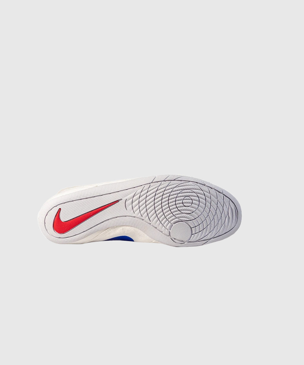 Chaussures de lutte Nike Footsweep 2 - Blanc/Rouge/Bleu