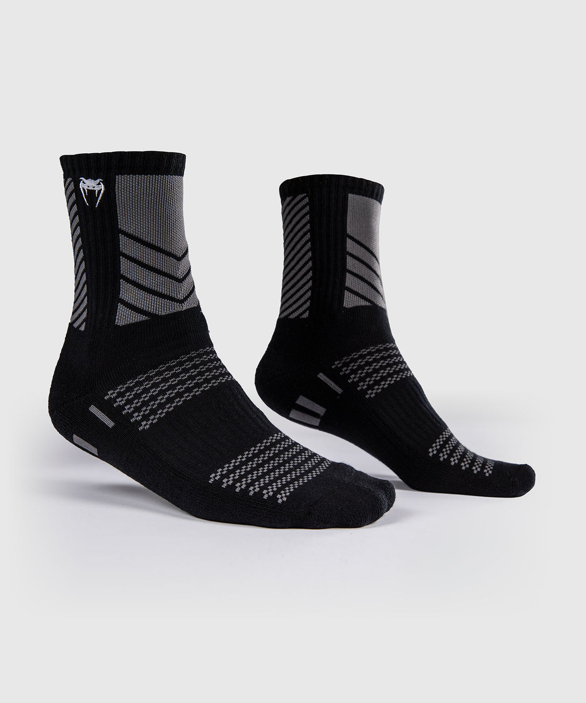Venum Vector Pack 3 Calcetines Crew - Negro/Gris