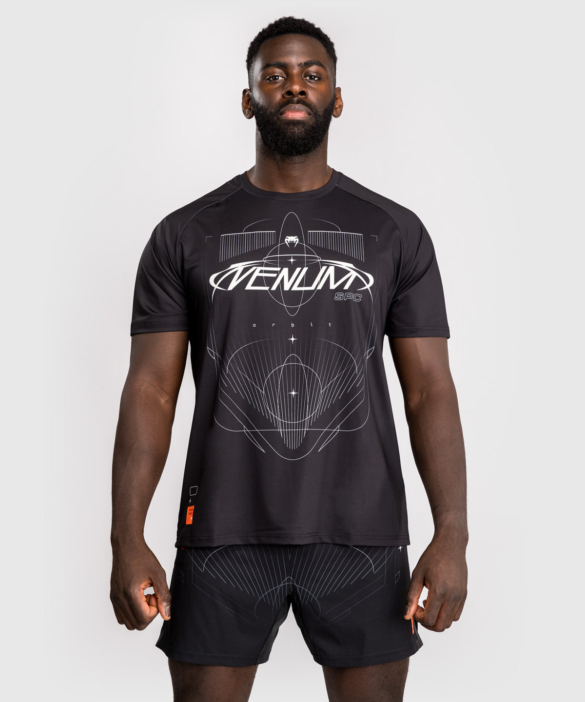 Venum Eclipse Camiseta Dry-Tech – Negro/Plata
