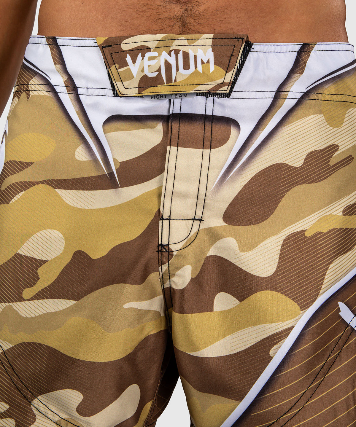 Venum Camo Hero Fightshorts - Hellbeige/Braun