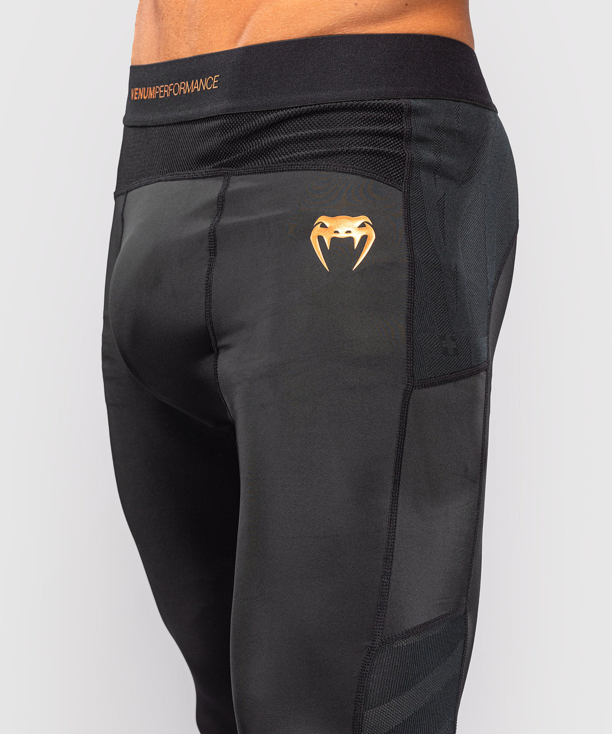 Venum G-Fit Revolution Leggings a compressione - Nero/Rame