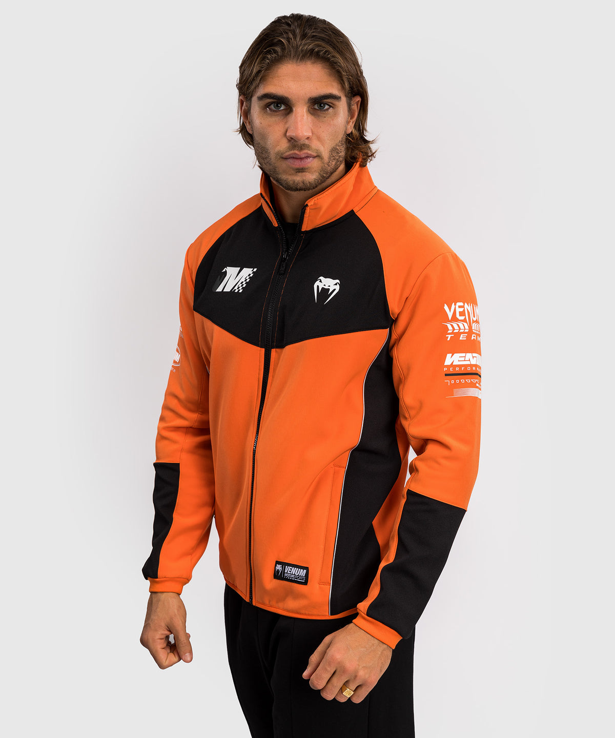 Venum Motorsport Giacca Softshell - Tangerine