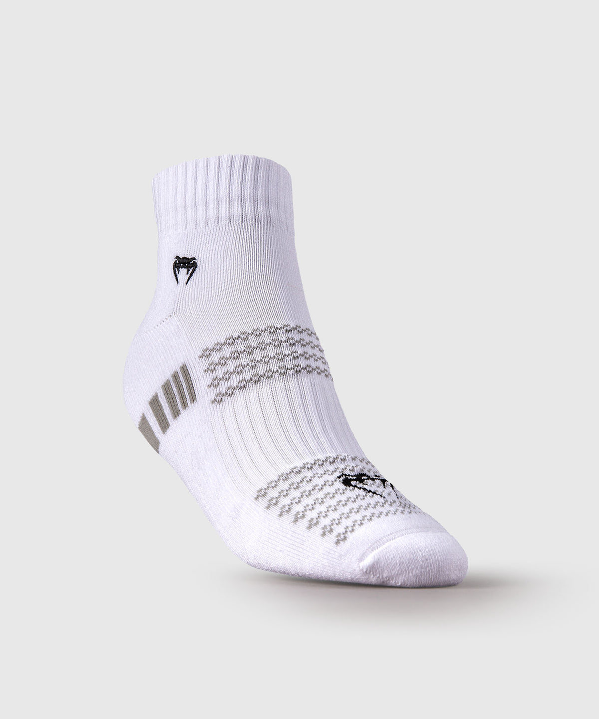 Venum Vector Calze Caviglia 3 Pezzi - Bianco/Grigio