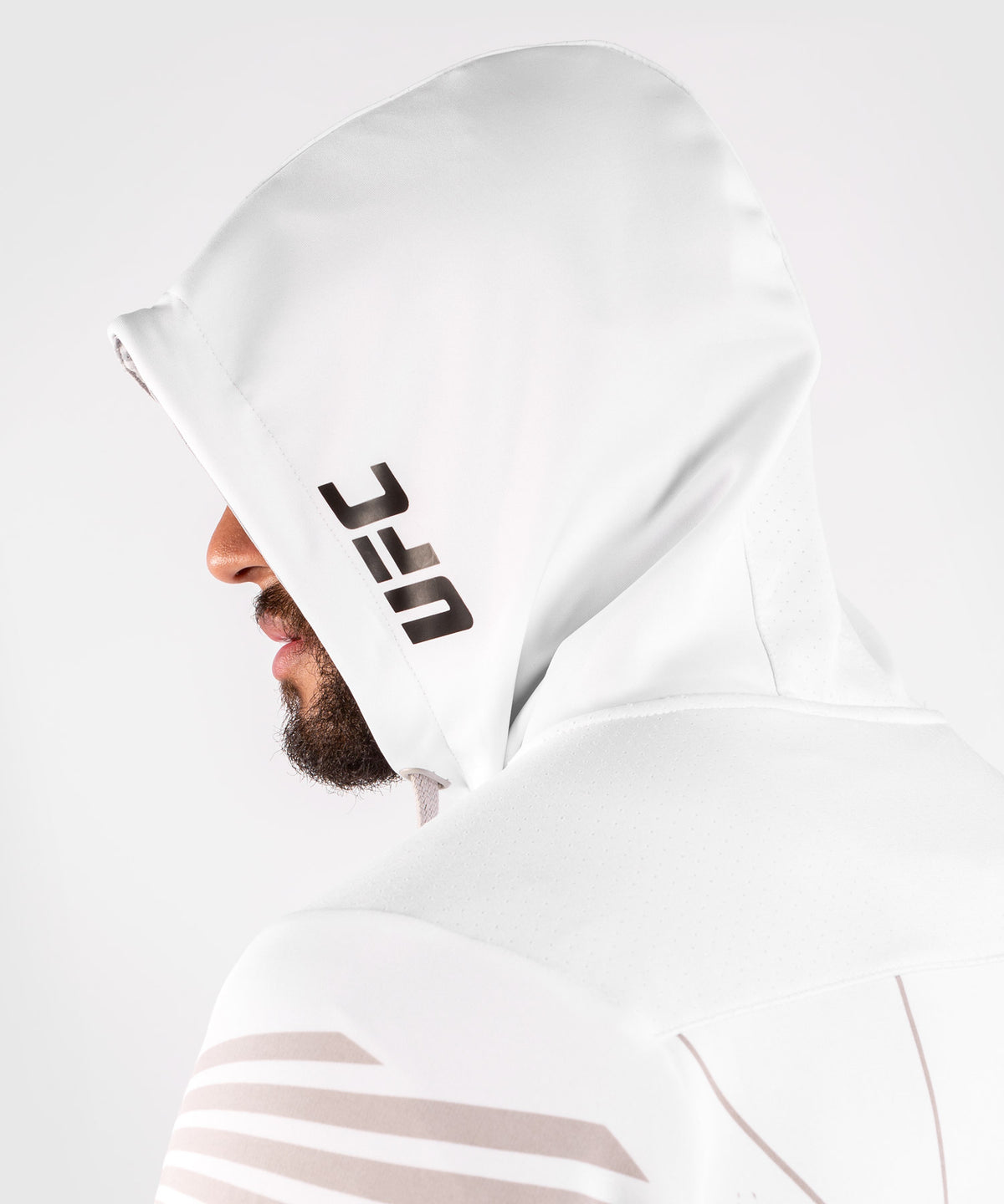 UFC Venum Authentic Fight Night Herren Walkout Hoodie - Weiß