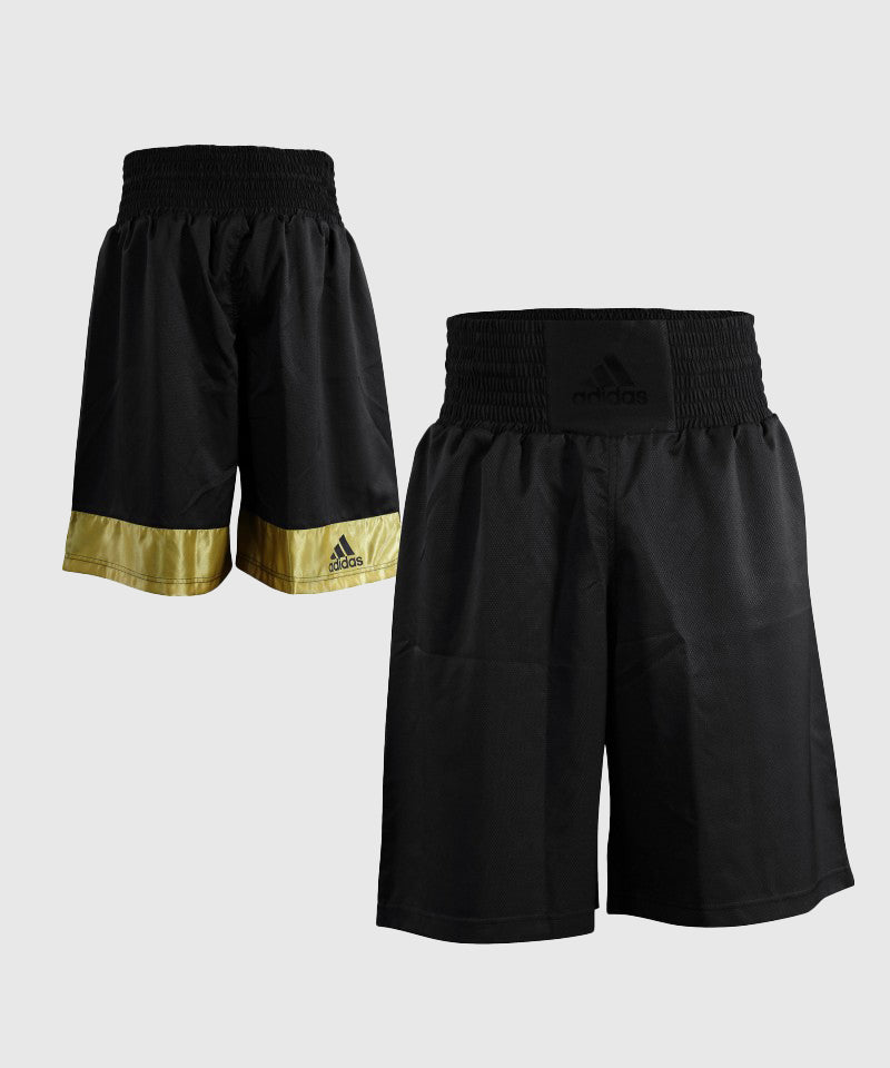 Adidas MULTI-BoxeS Fightshorts - Nero/Oro
