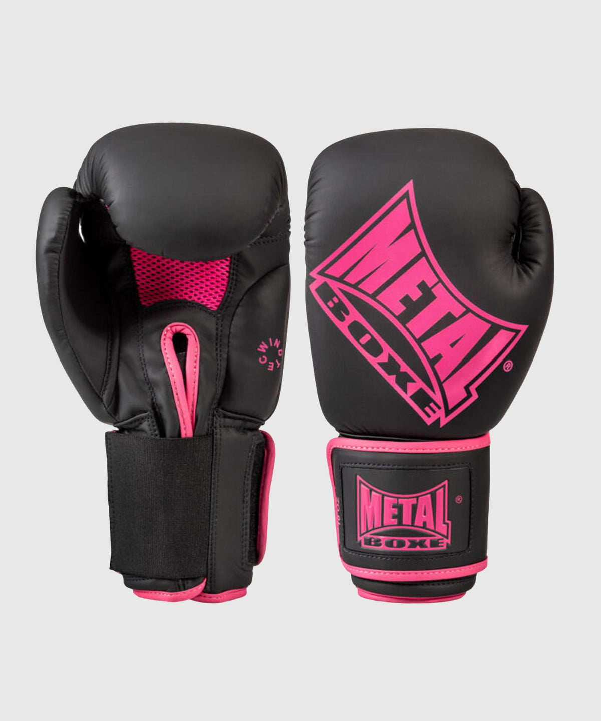 Metal Boxe Boxing Gloves - Pink