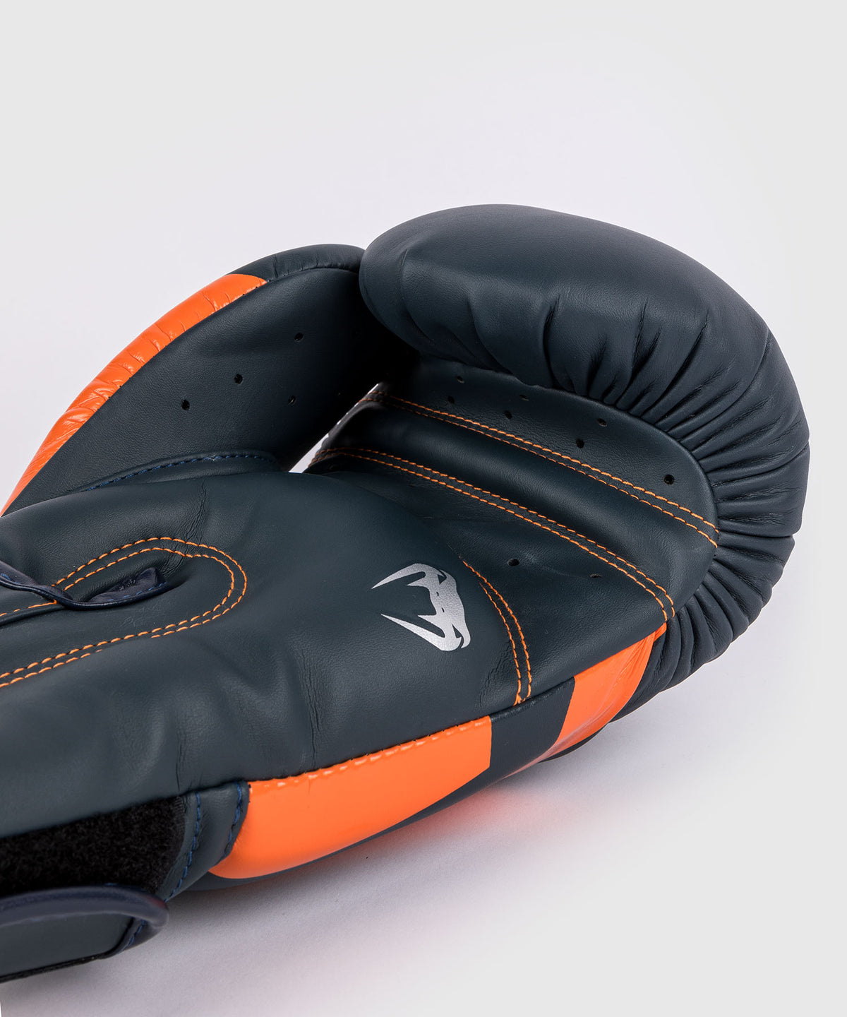 Venum Elite Guantes de boxeo - Azul marino/Plata/naranja