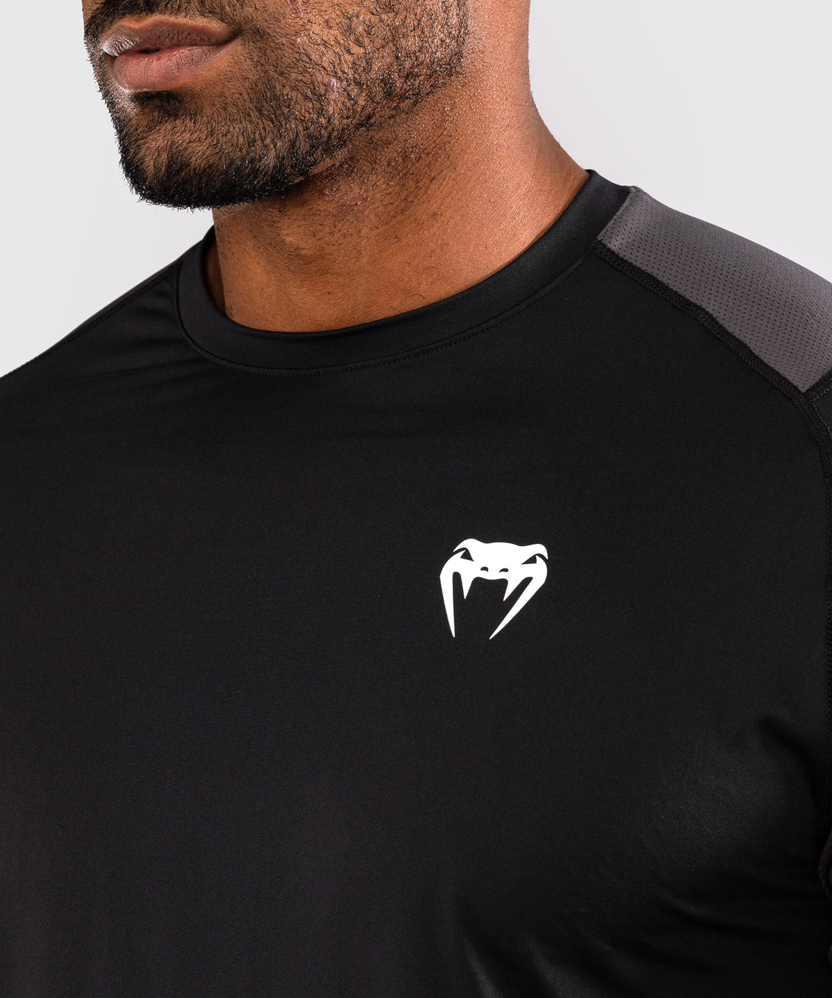 Venum Rapid Dry-Tech T-shirt - Schwarz/Sturmgrau