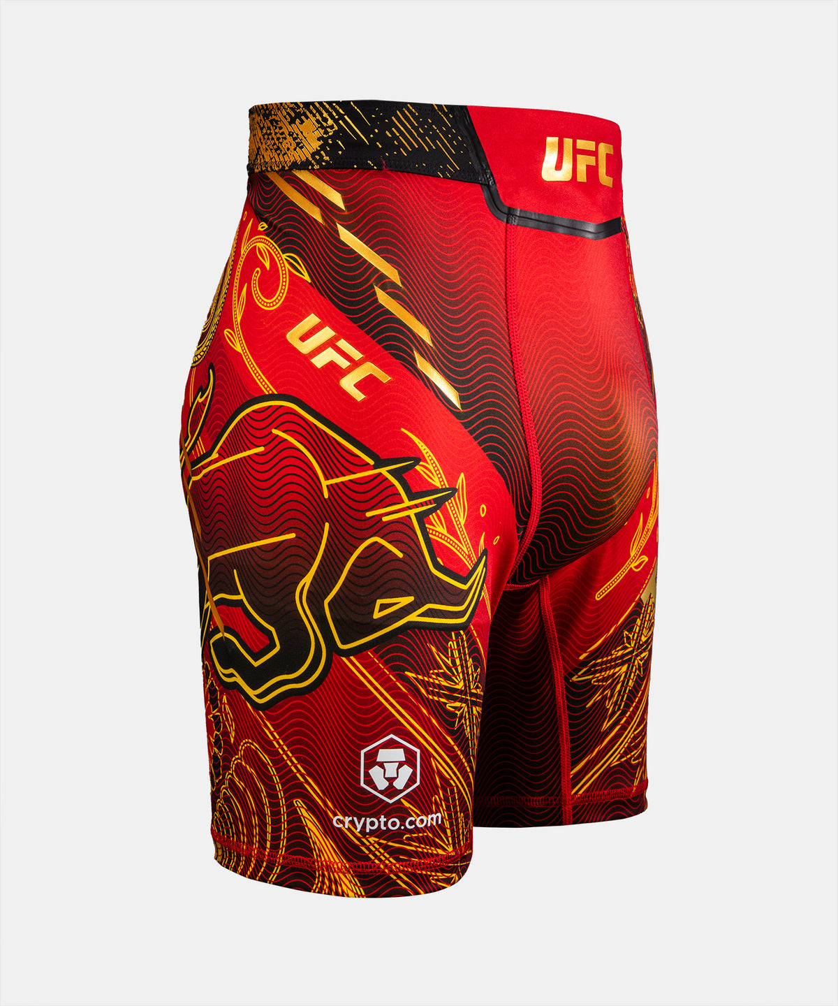 UFC Unrivaled by Venum Ilia Topuria Herren Vale Tudo Shorts - Rot