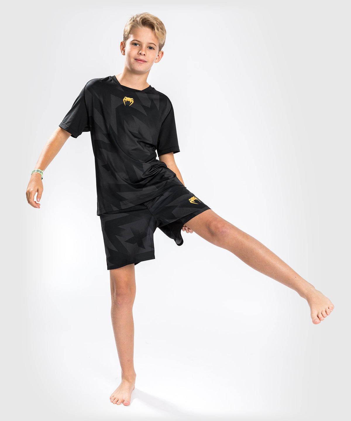 T-Shirt Dry Tech Venum Razor - Pour Enfants - Noir/Or