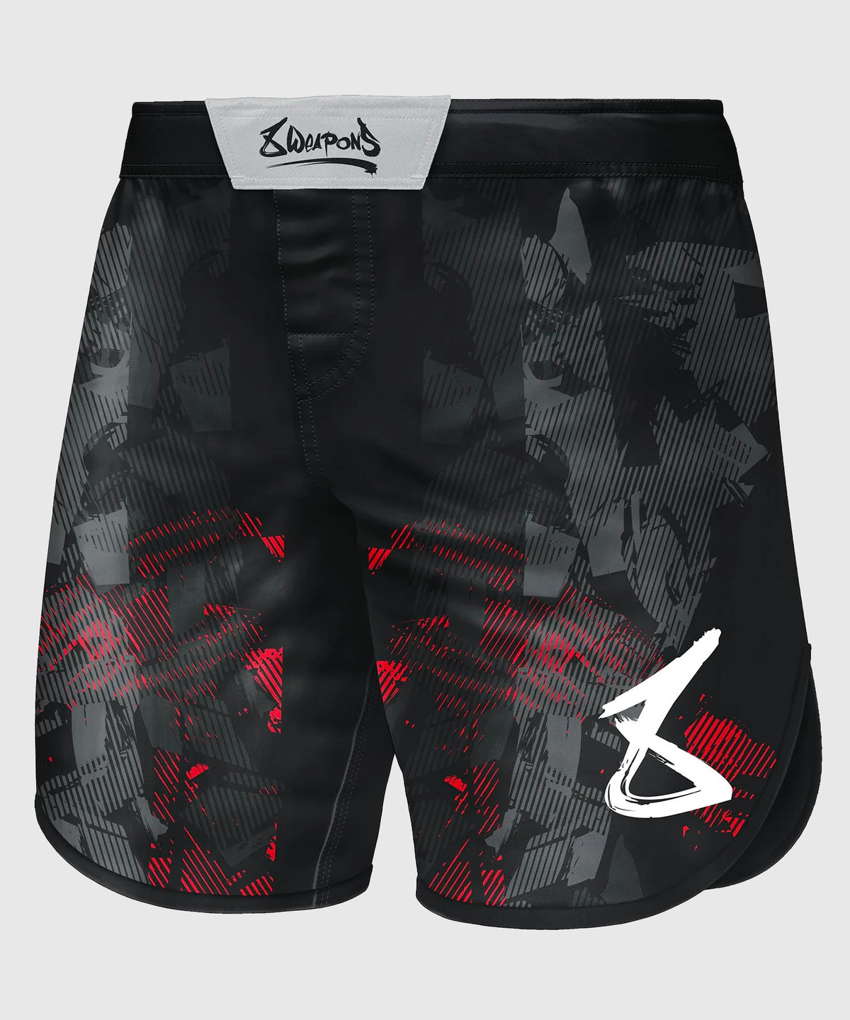 8 Weapons Hit 2.0 Fight Shorts - Black