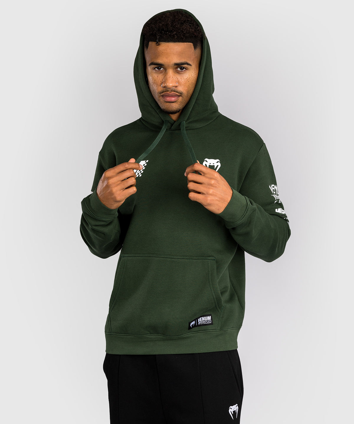 Venum Motorsport Sudadera con Capucha - Bosque Profundo