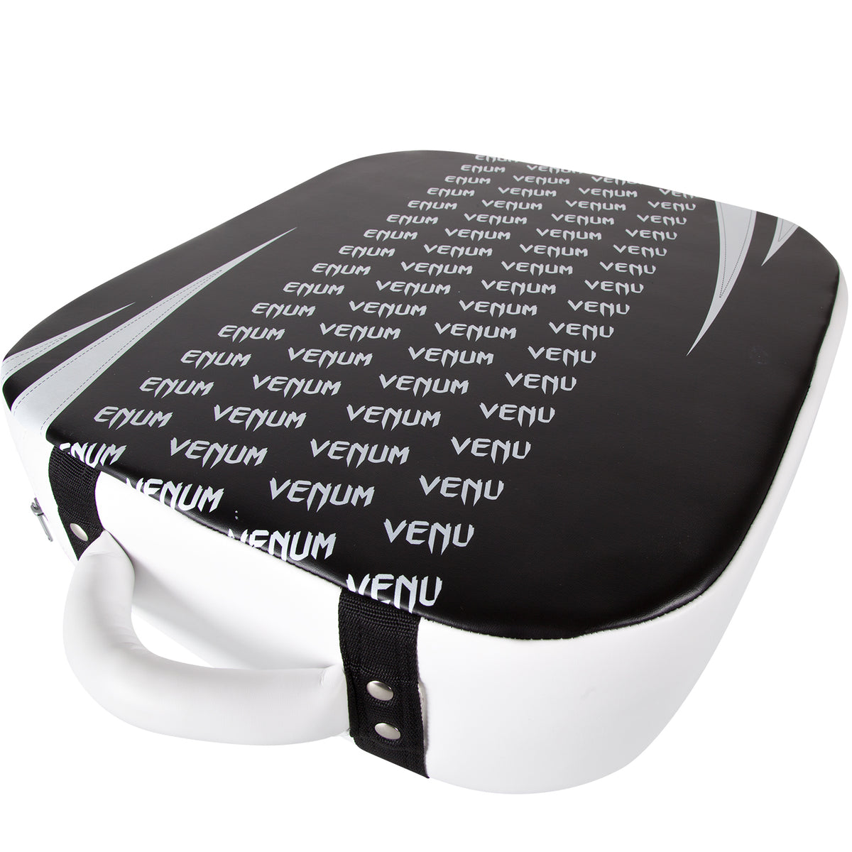 Venum Absolute Square Kick Shield - Skintex Leder - Schwarz/Ice
