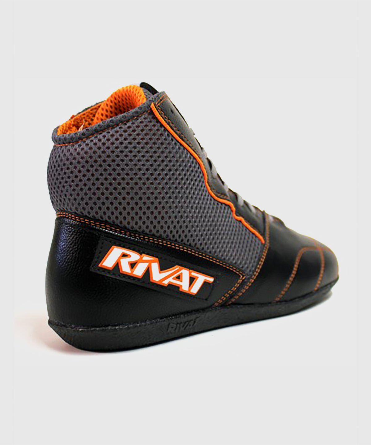 Rivat Uppercut French Boxing Shoes - Black/Grey