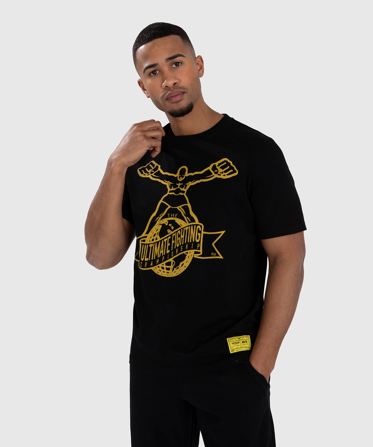 UFC by Venum Ulti-Man Maglietta - Nero/Giallo