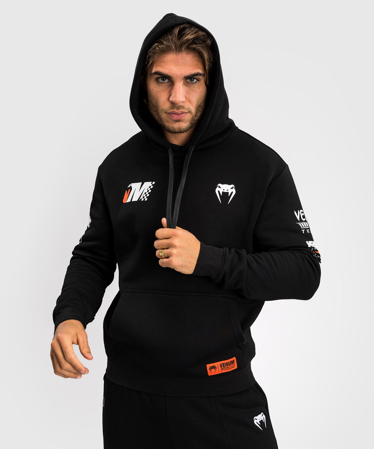 Sweatshirt à Capuche Venum Motorsport - Noir Profond
