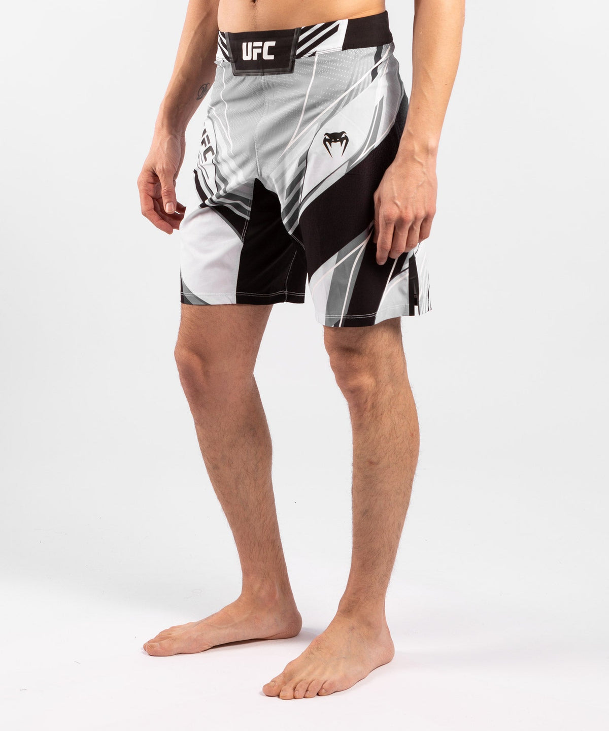 Fightshort Homme UFC Venum Authentic Fight Night - Coupe Longue - Blanc