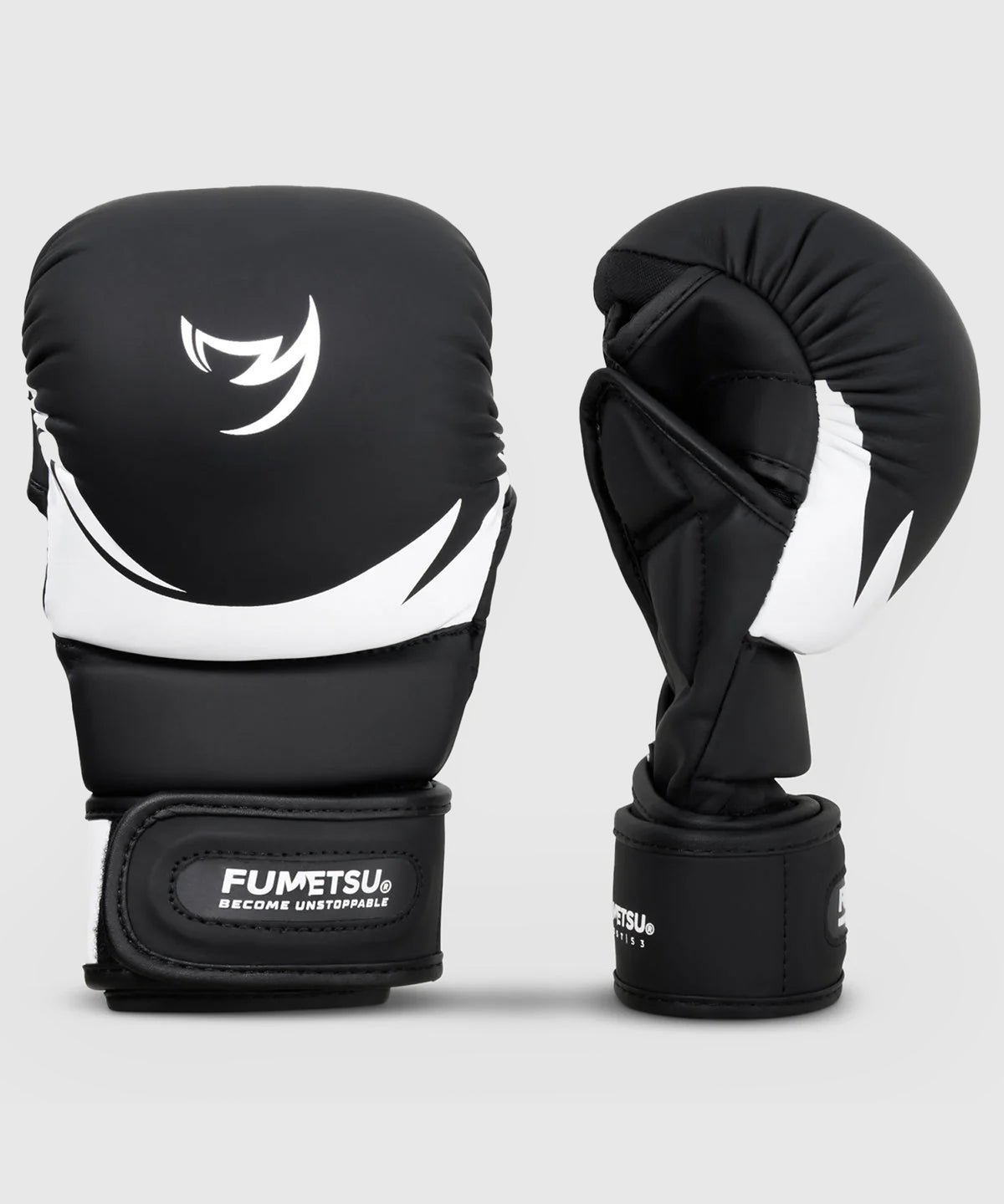 Gants de sparring MMA Ghost S3 Fumetsu - Noir/Blanc