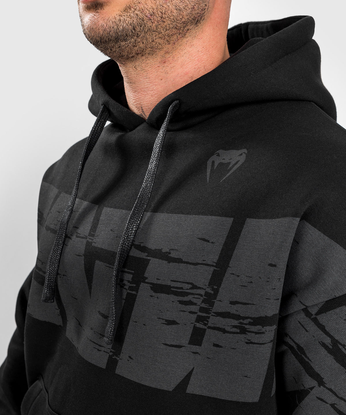VENUM CONNECT XL FELPA CON CAPPUCCIO - VESTIBILITÀ OVERSIZE - NERO