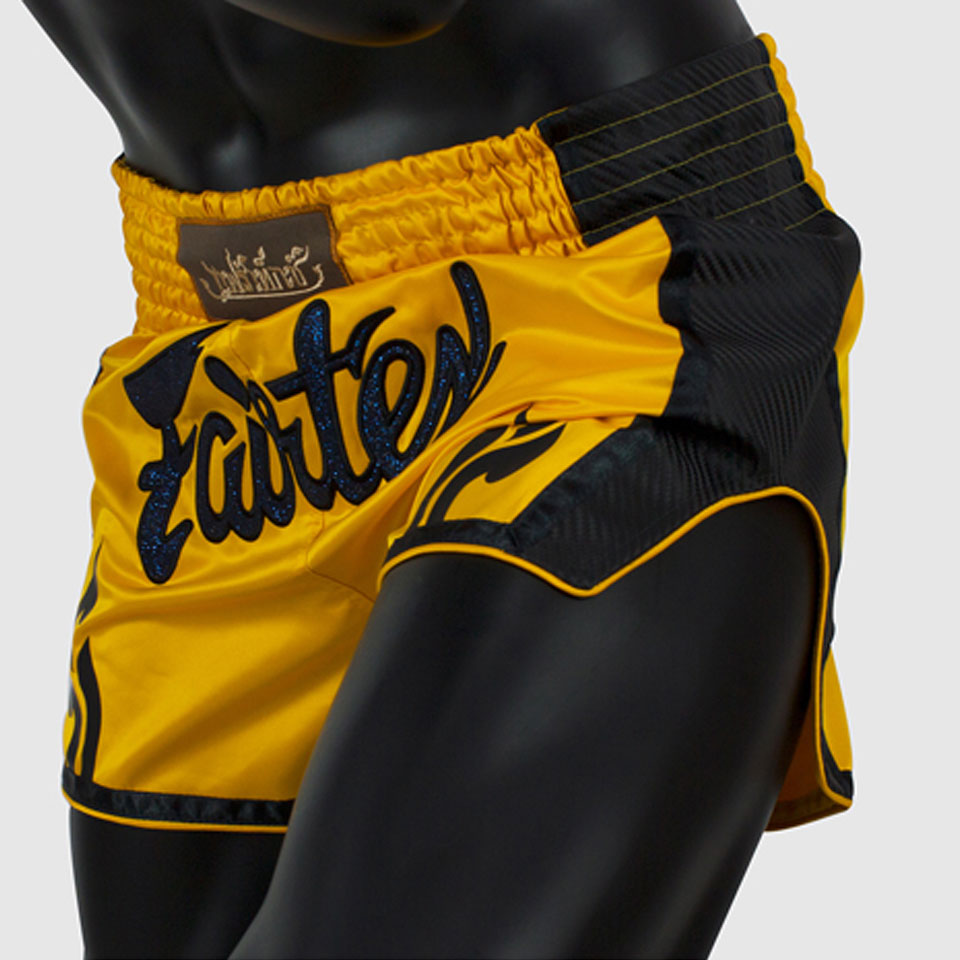 Fairtex Short da Boxe Thai – Giallo