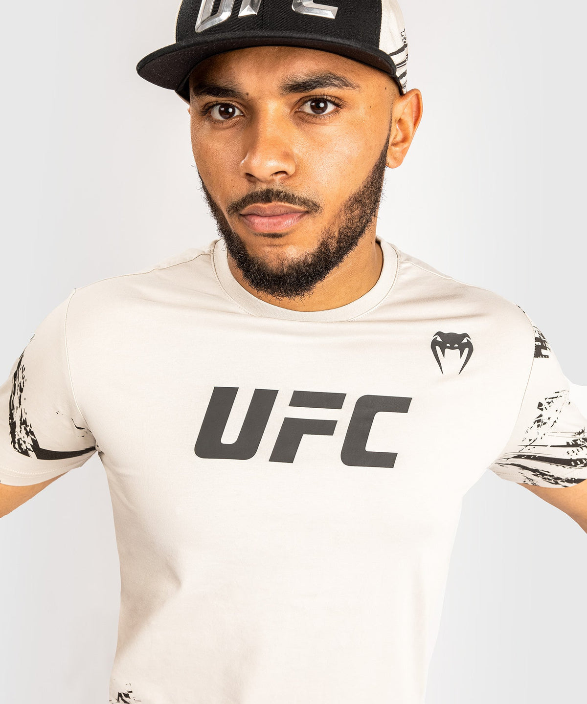 T-Shirt UFC Venum Authentic Fight Week 2.0 - Manches Courtes - Sable