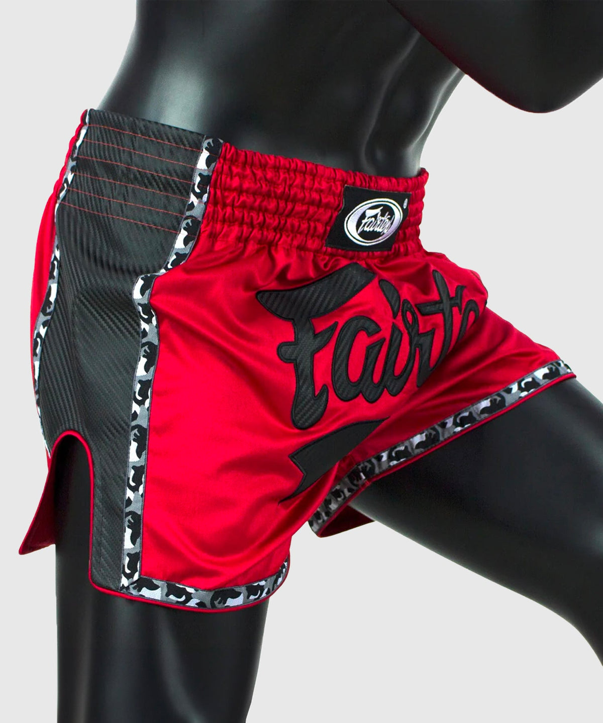 Short de boxe thaï Fairtex - Rouge