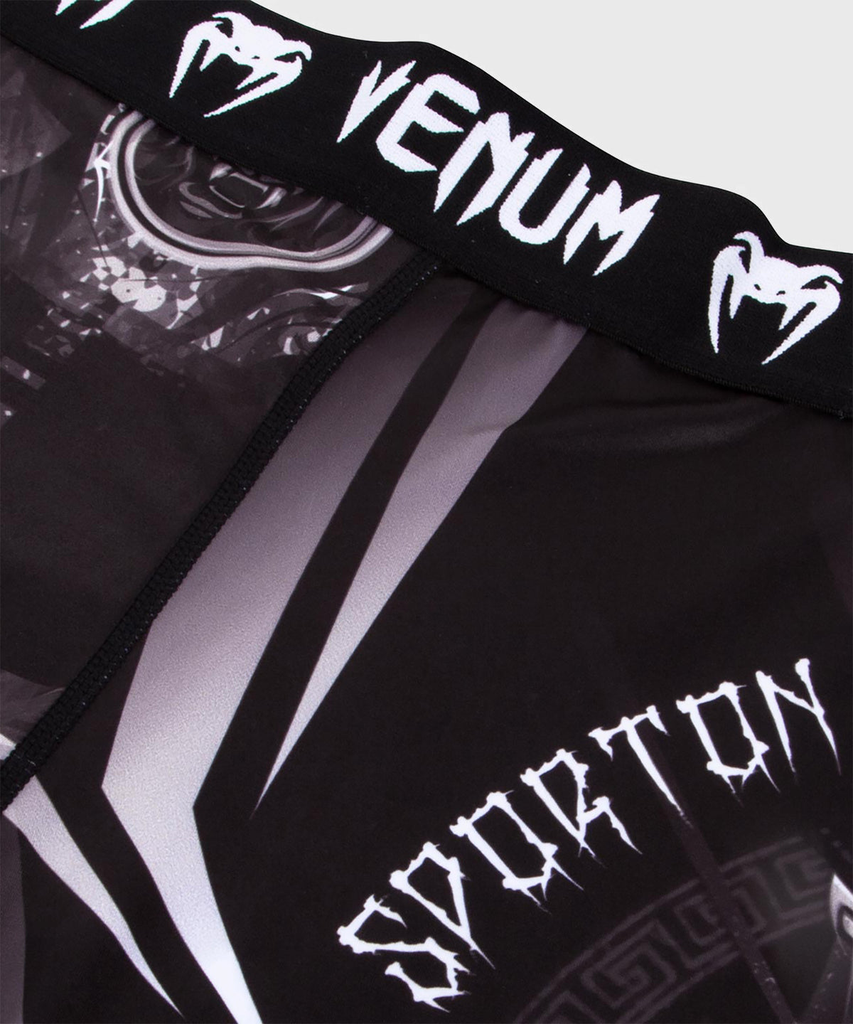Pantaloni a compressione Venum Gladiator 3.0 - Nero/Bianco