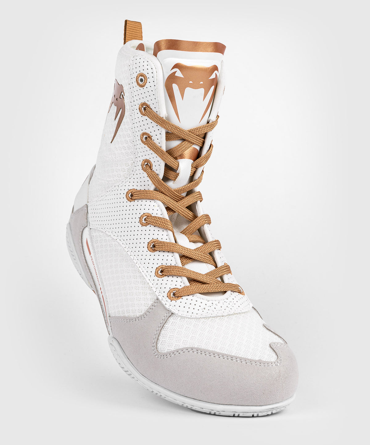 VENUM ELITE MONOGRAMM BOXSCHUHE – WEISS/GOLD