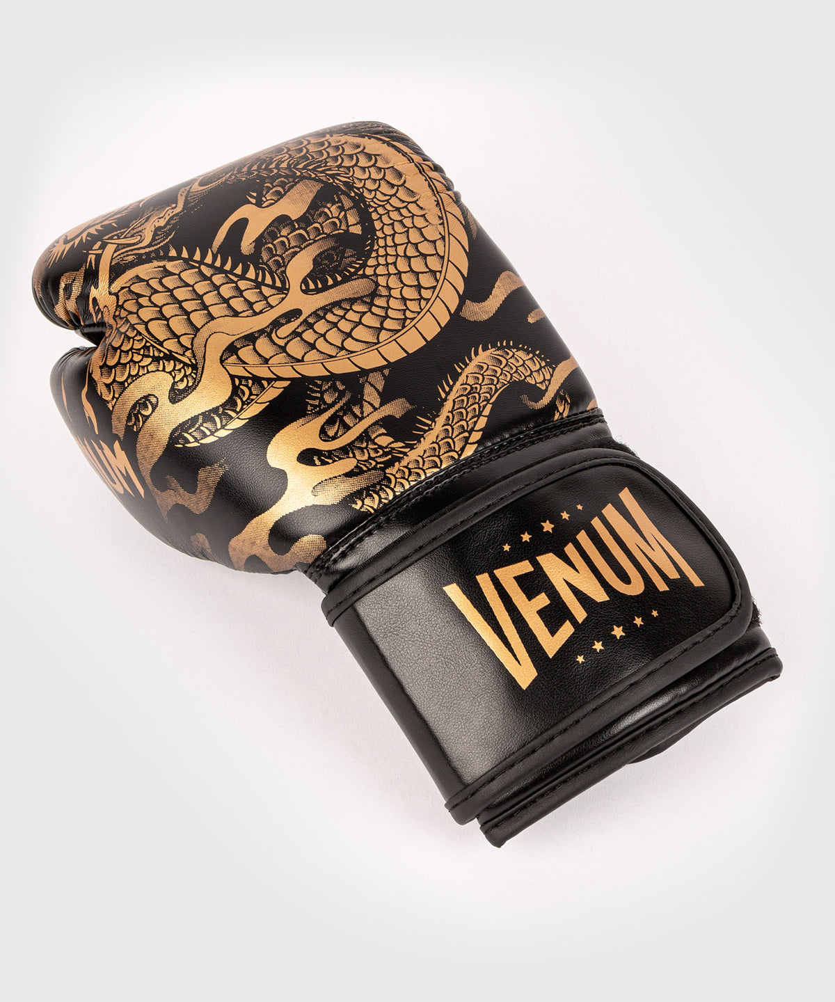 Venum Impact Dragon's Flight Guantes de boxeo para niños - Negro/Bronce