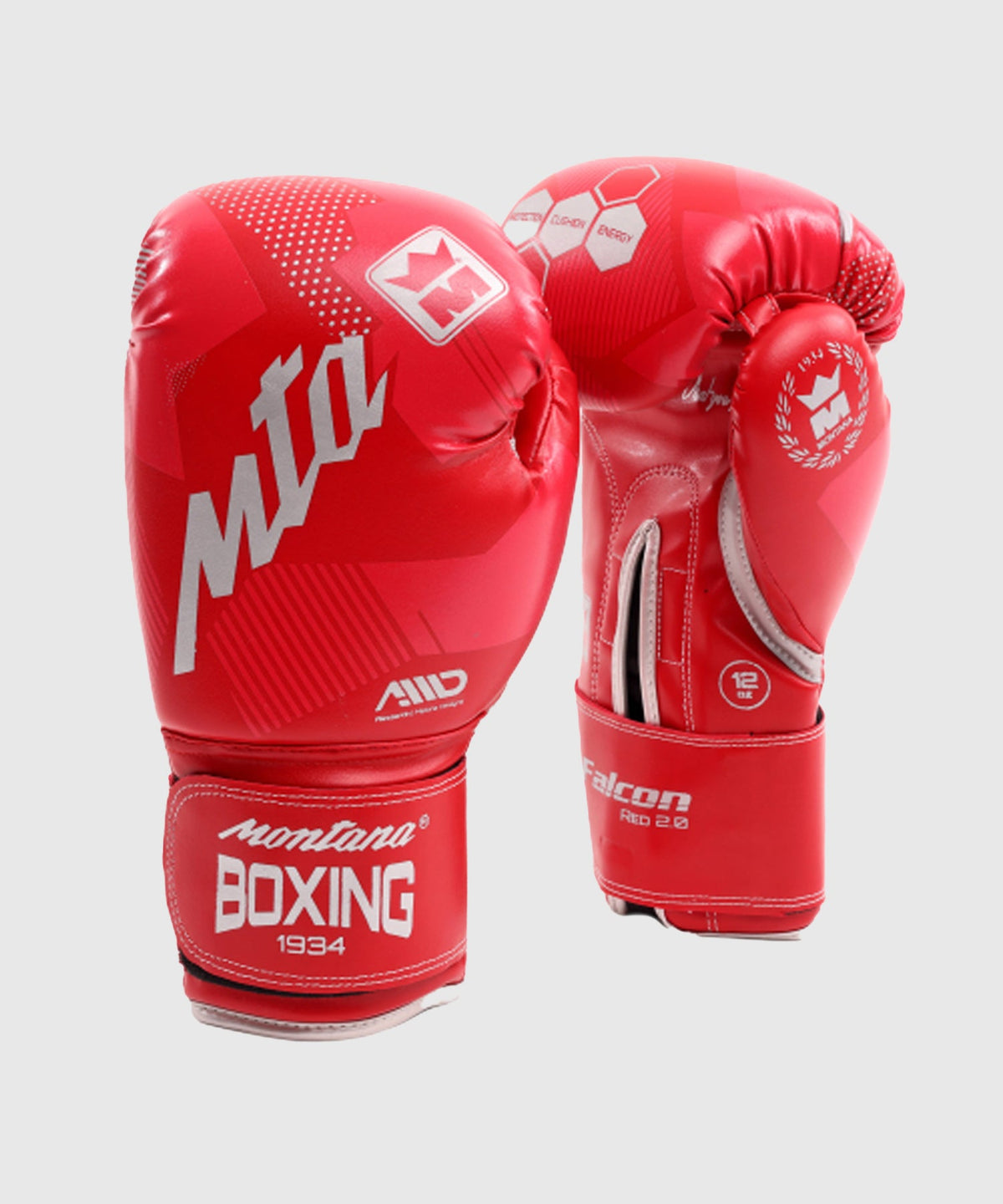 Montana Falcon Children's Multiboxing Initiation Gloves - Red