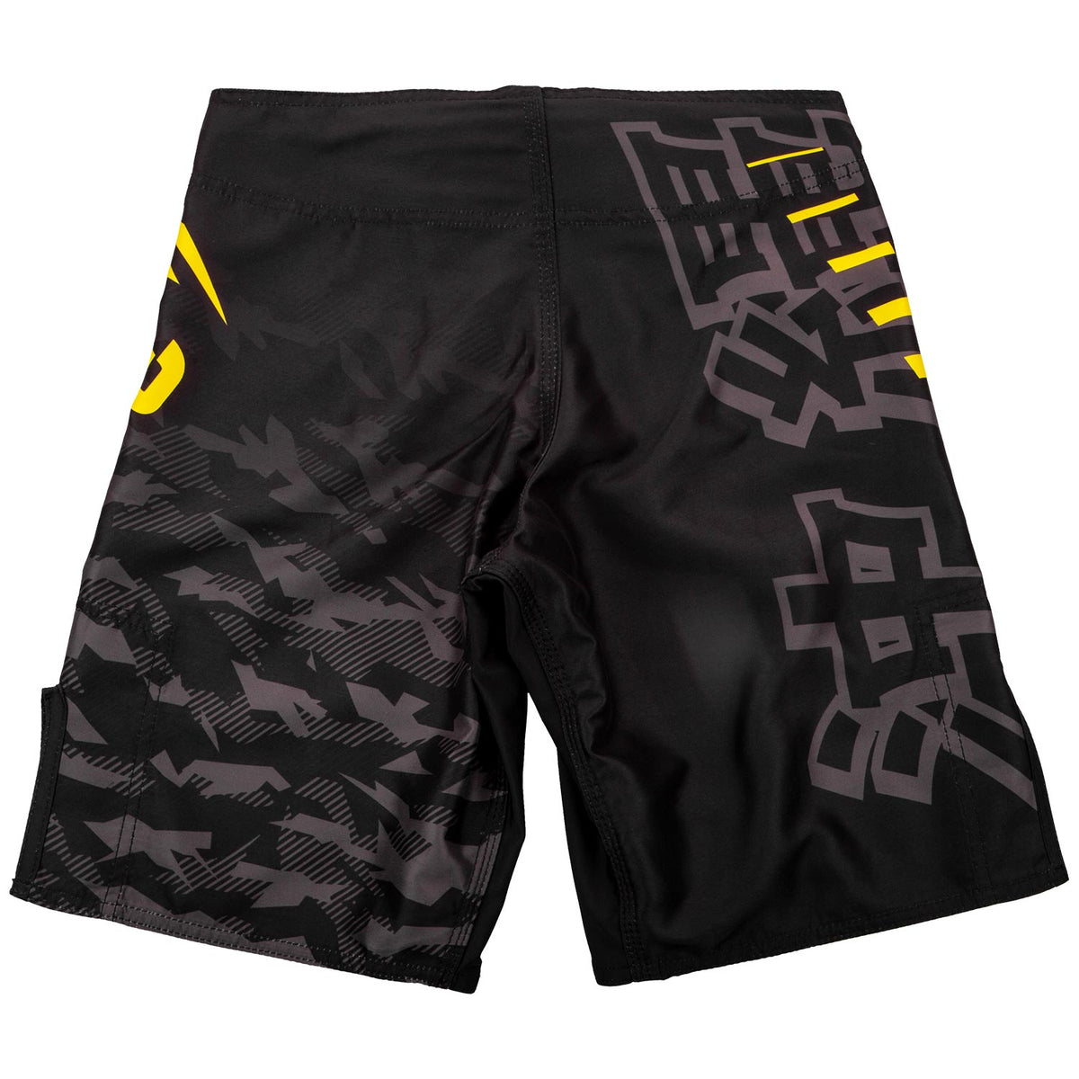 Pantaloncini da combattimento Venum Okinawa 2.0 Bambino - Neri/Gialli