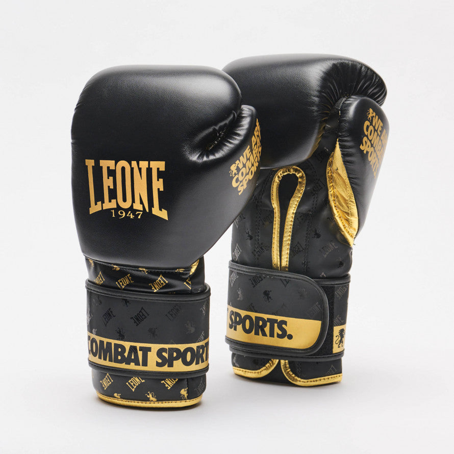 Leone DNA Boxhandschuhe - Schwarz/Gold
