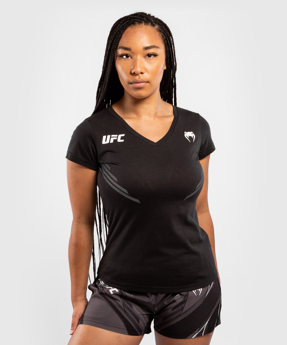 UFC Venum Replica Damen Trikot - Schwarz