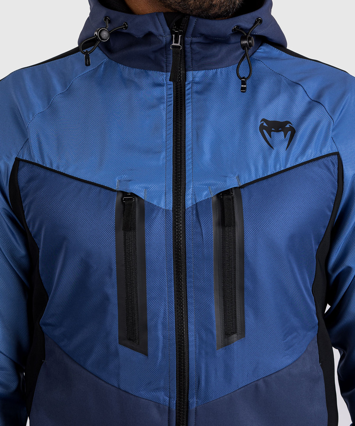 Venum Laser 3.0  Track Jacket - Negro/Azul