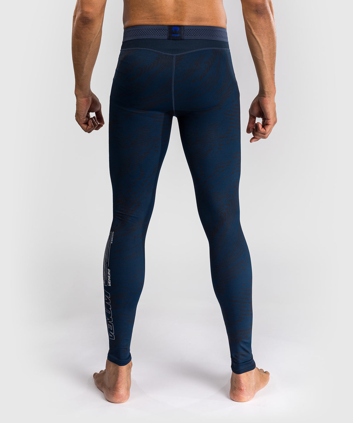 Leggings Performance pour Hommes UFC Fusion by Venum Fight Week - Bleu Océanique