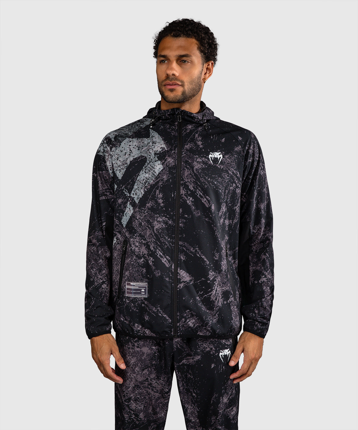 Veste de Survêtement Venum Rage & Workout - Noir/Gris