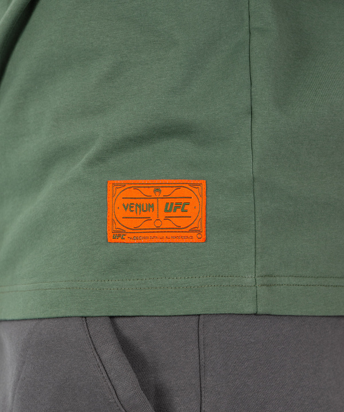 UFC by Venum Ulti-Man Camiseta - Caqui/Naranja 