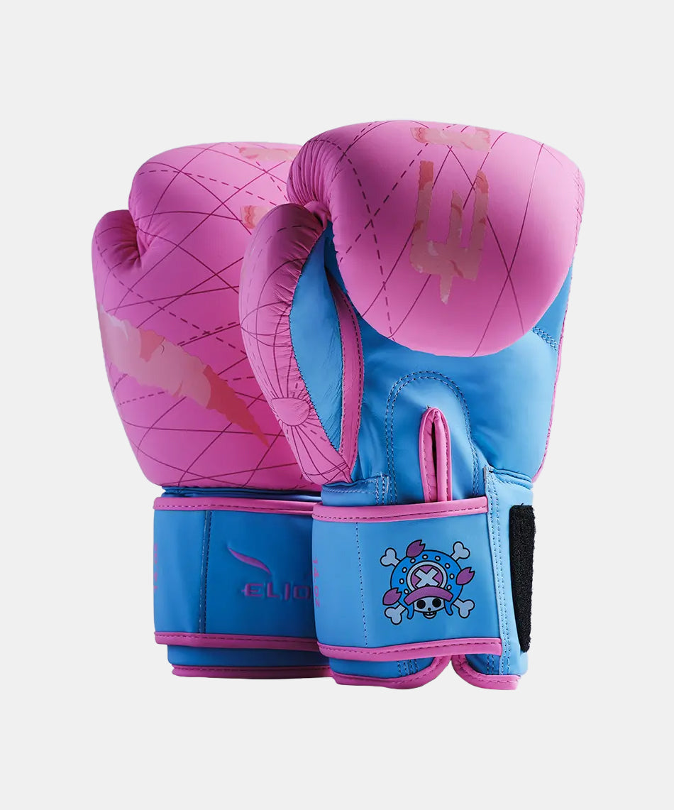 Gants de Boxe Elion X One Piece Chooper - Rose/Bleu