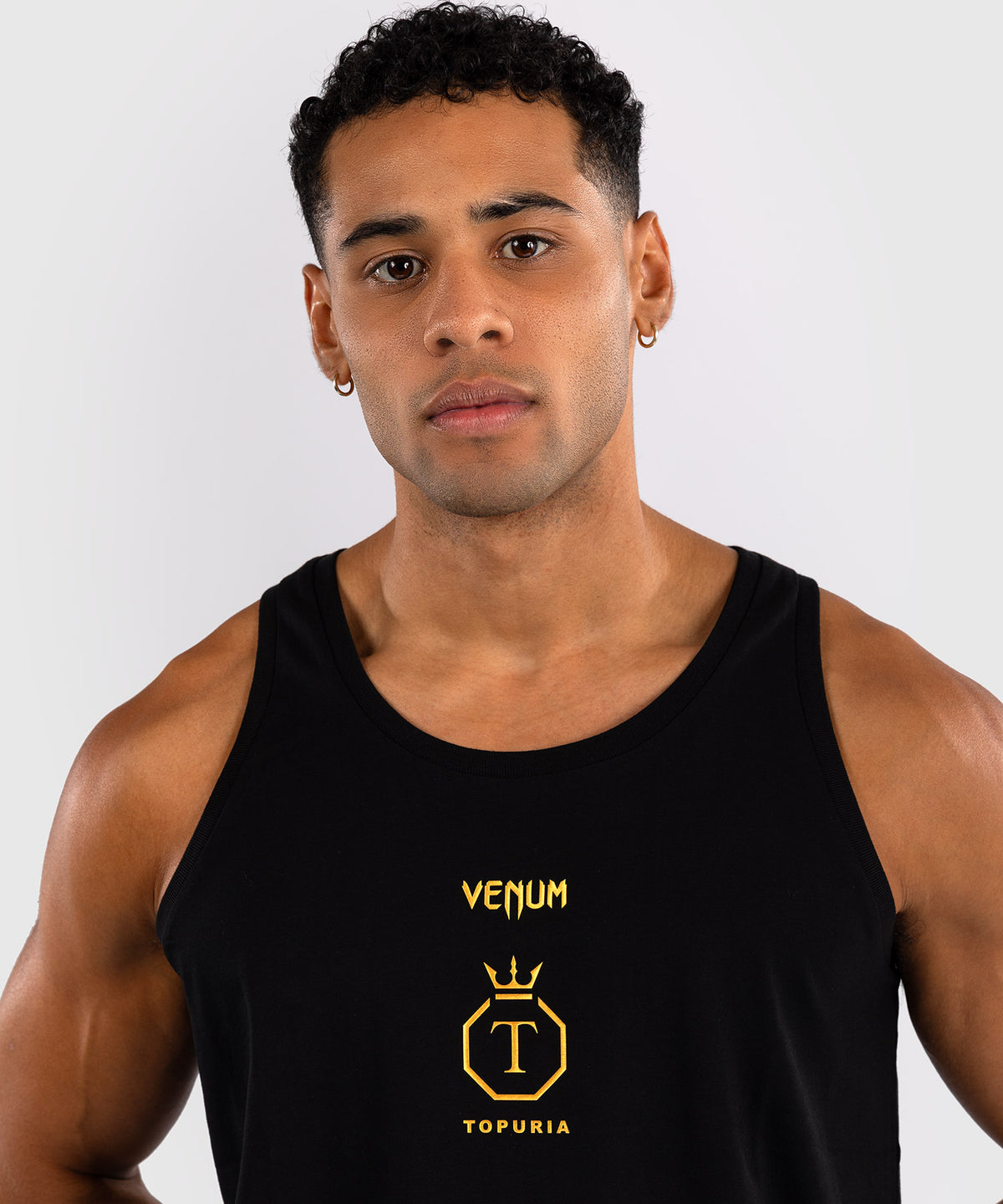 Venum x Topuria Unmatched Edition Tank Top - Schwarz/Gold