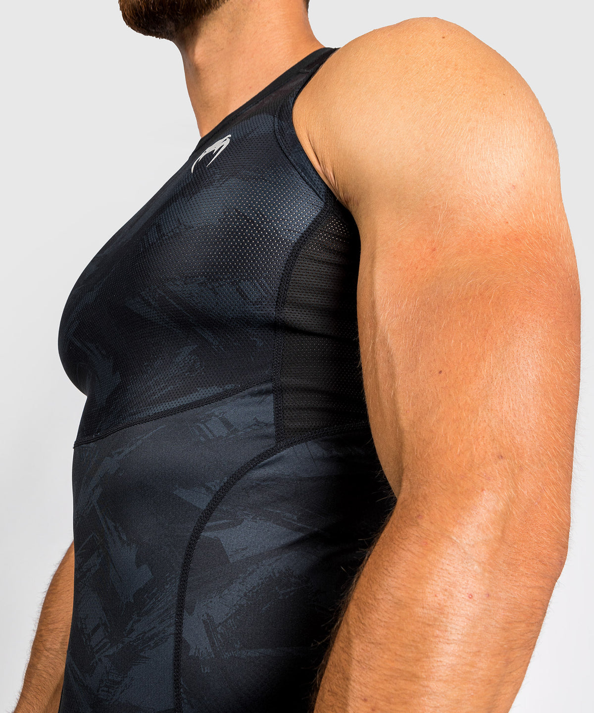 Rashguard sin mangas Venum Electron 3.0 - Negro