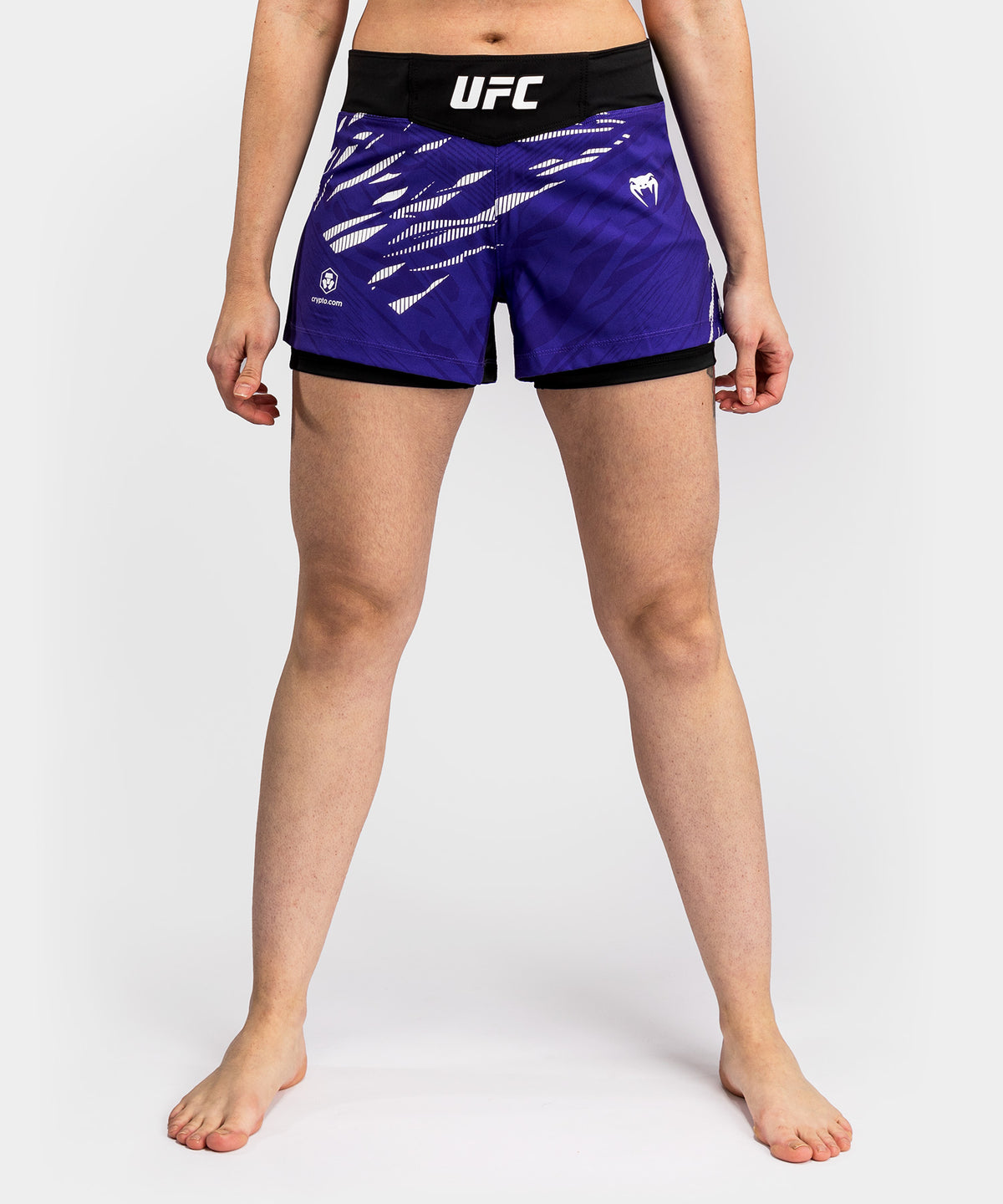 Short de Combat pour Femmes UFC Fusion by Venum Authentic Fight Night - Violet