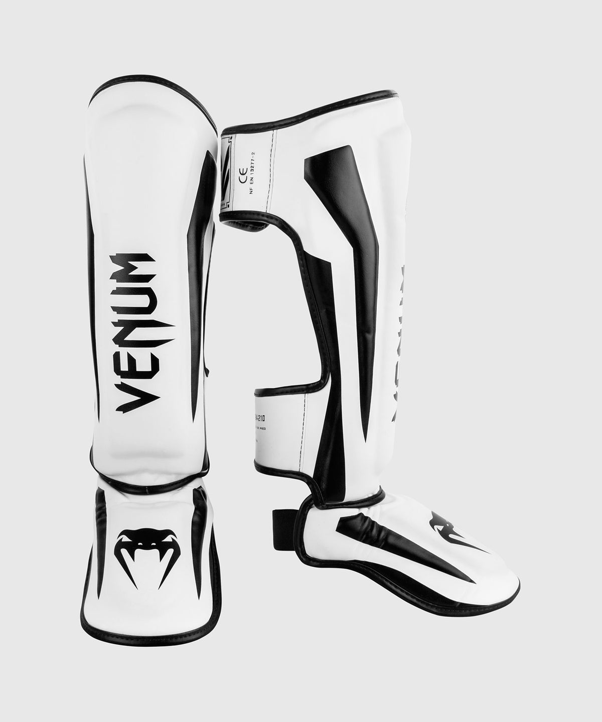 Venum Elite Espinerillas - Blanco/Negro