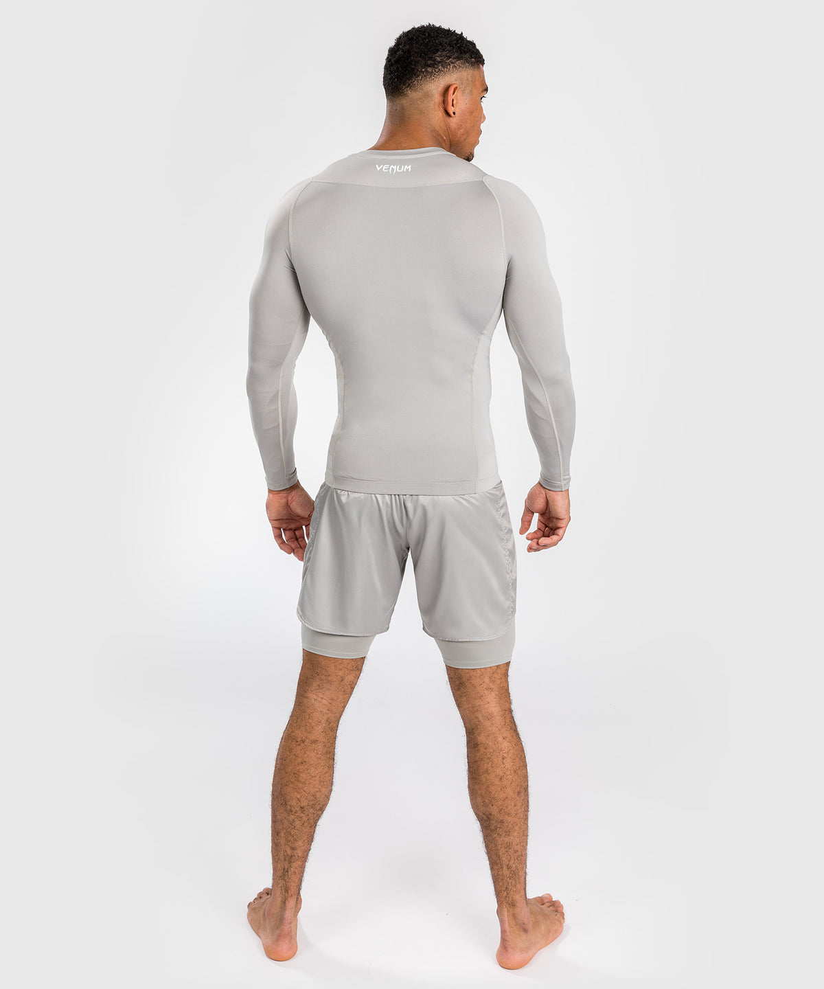 Venum Attack Rashguard de Manga Larga para Hombre - Arena