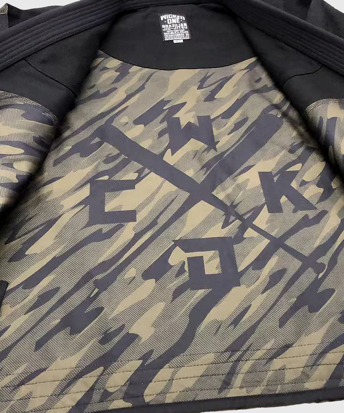Wicked One Rush BJJ Gi - Schwarz