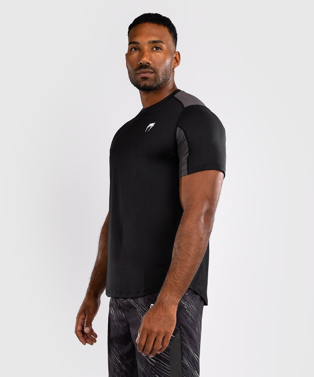 Venum Rapid Dry-Tech T-shirt - Schwarz/Sturmgrau