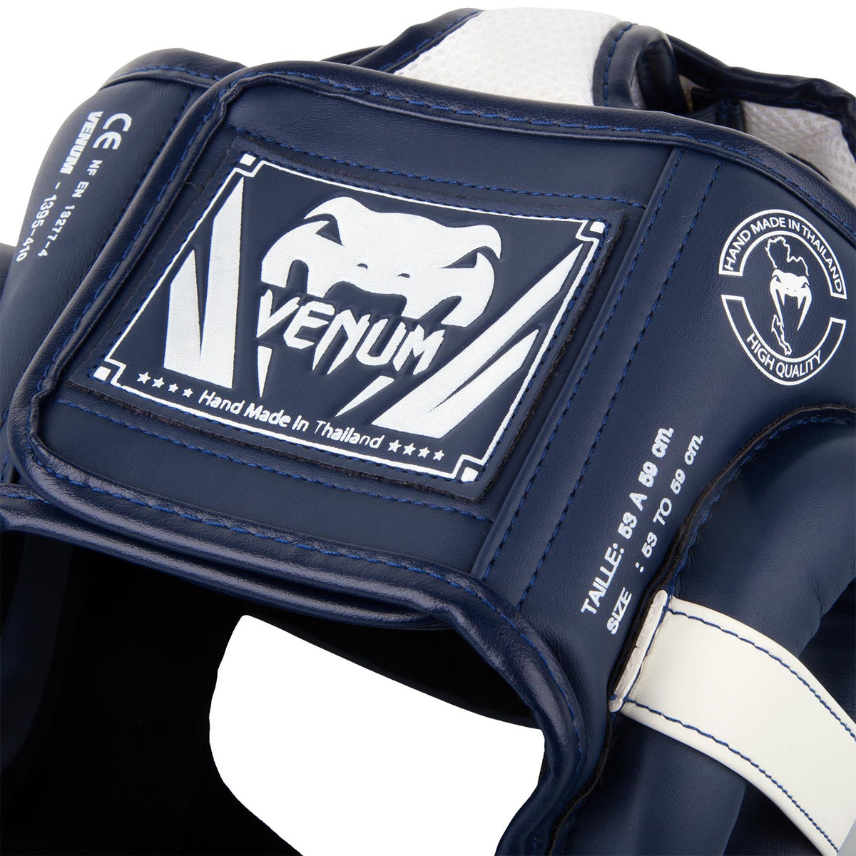Venum Elite Kopfschutz - Weiß/Marineblau