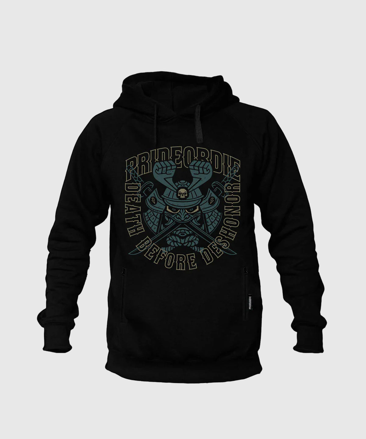 Sweatshirt À Capuche Pride Or Die Samuraï - Noir