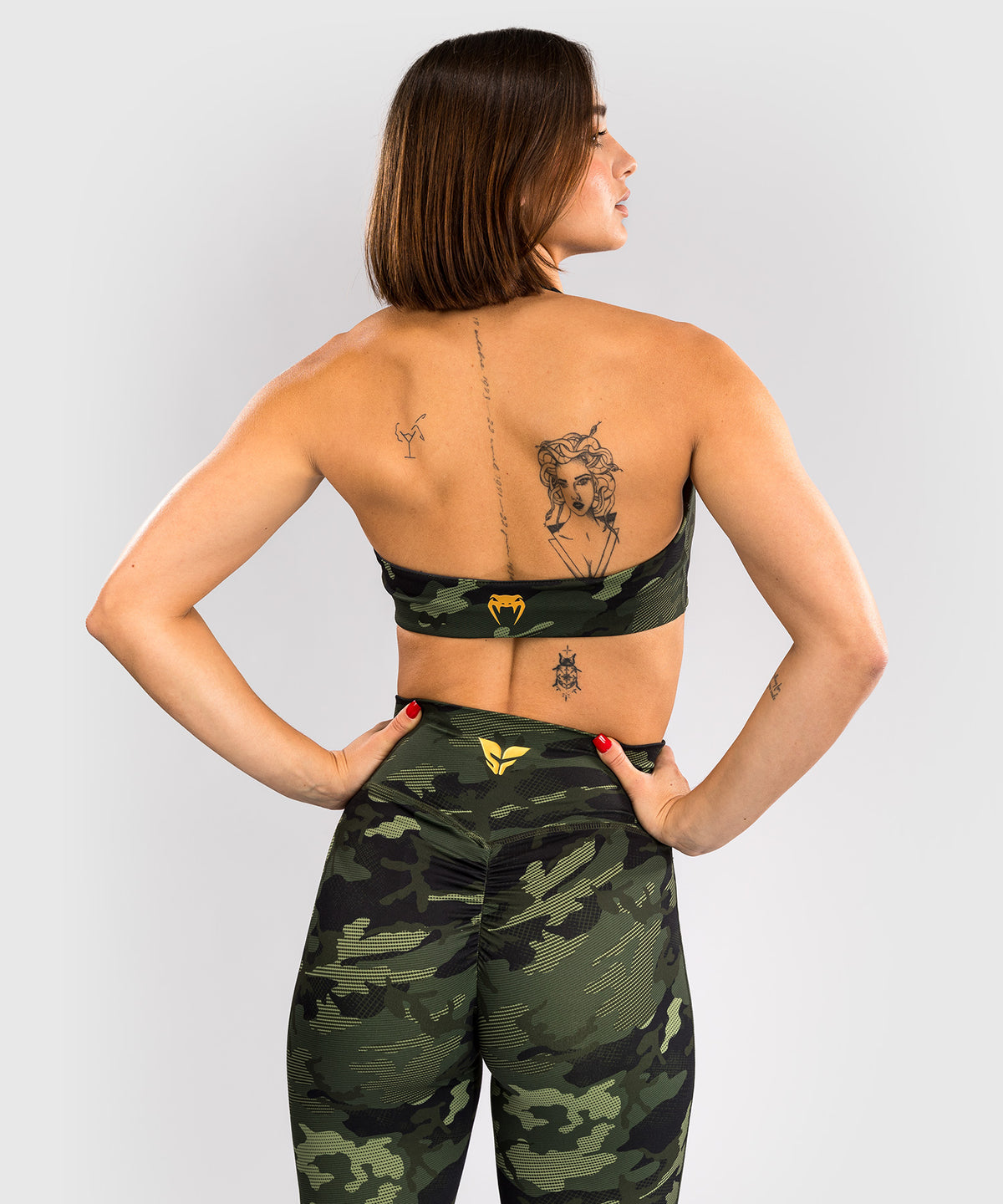 Venum x Sophia Rose Damen Sport-BH - Forest Camo