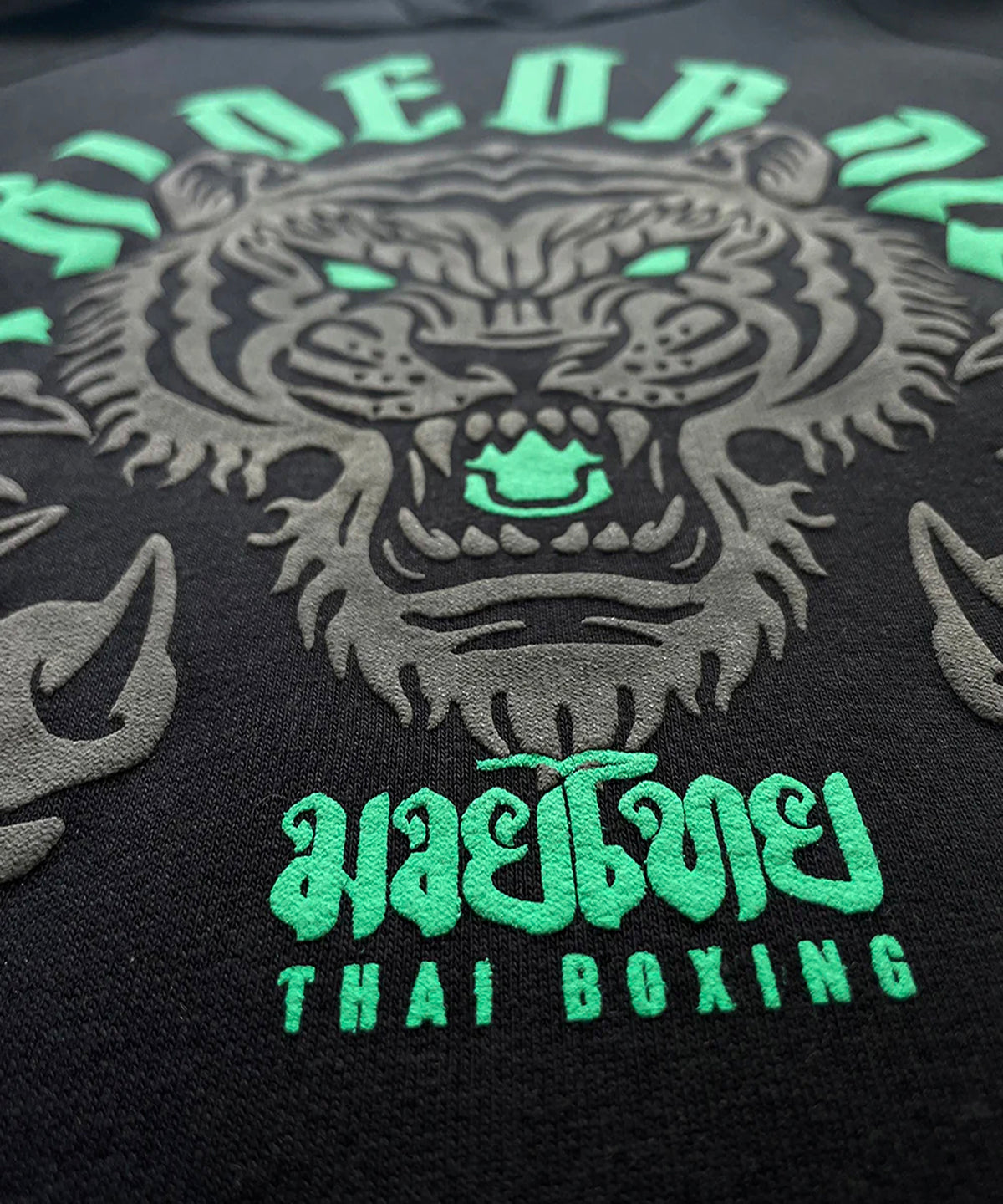 Sweatshirt À Capuche Pride Or Die Thaï - Noir
