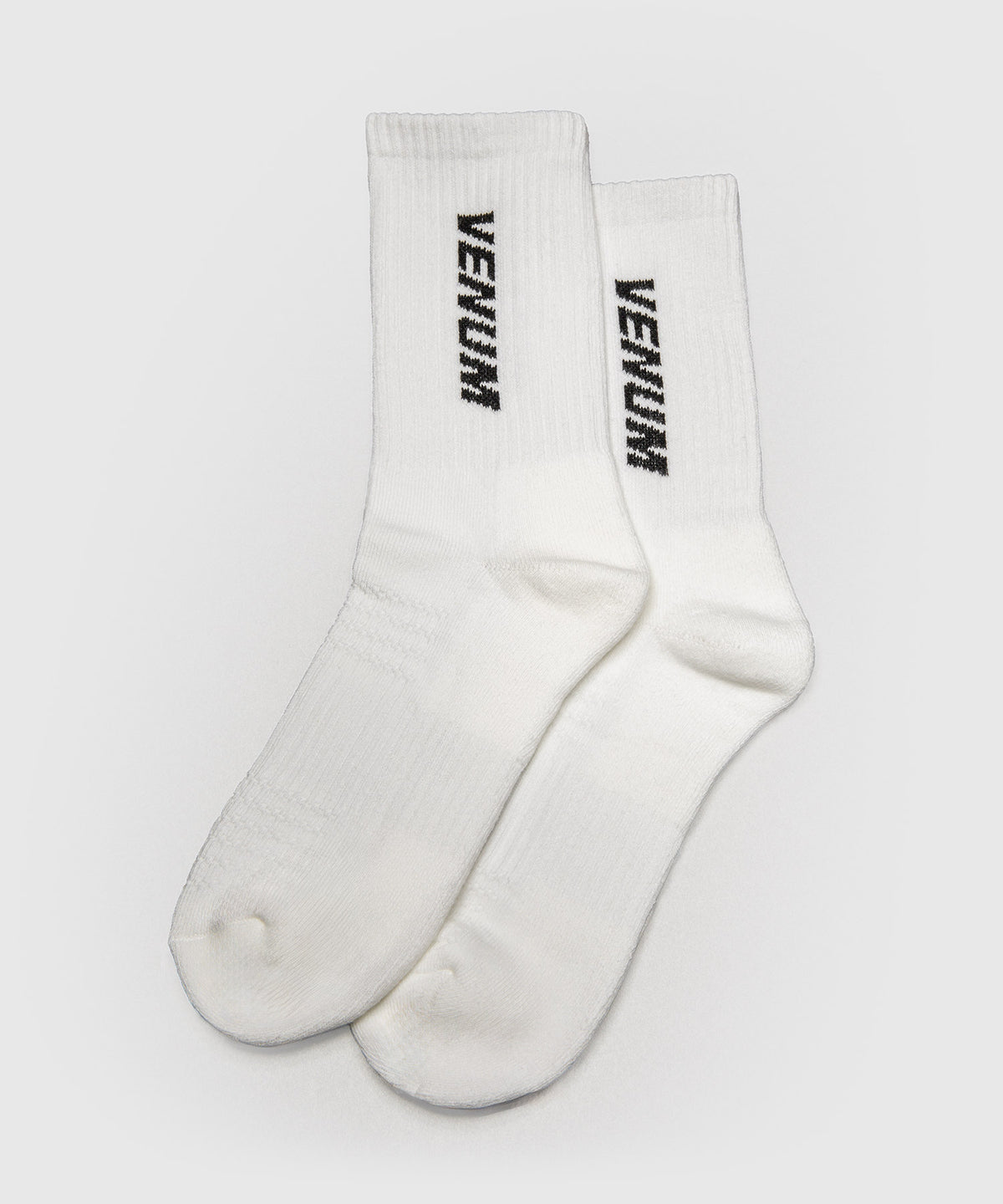 Venum Essential Crew Socken (Set mit 3 Paar) – Weiß/Schwarz